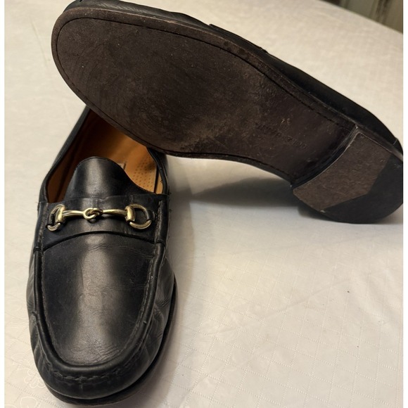 COLE HAAN Ascot II Loafer Black  Leather C02498 Shoes MENS 12 Horse Bit Shoe - Picture 5 of 9